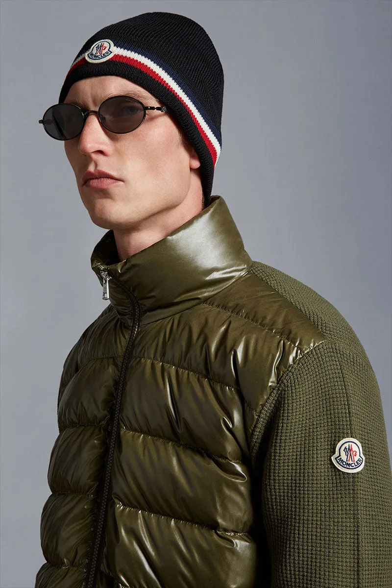 Tricolor Wool Beanie
