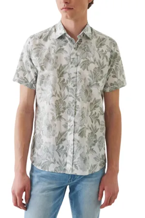 Tropical Linen Printed Shirt