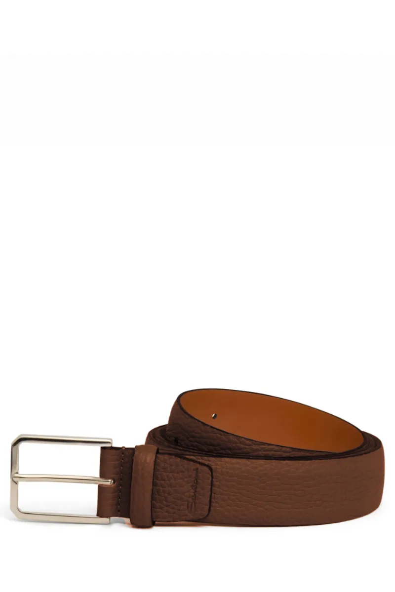 Tumbled Leather Belt