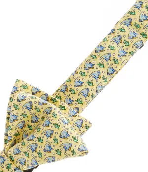 Vineyard Vines Angel Fish Bow Tie - Yellow