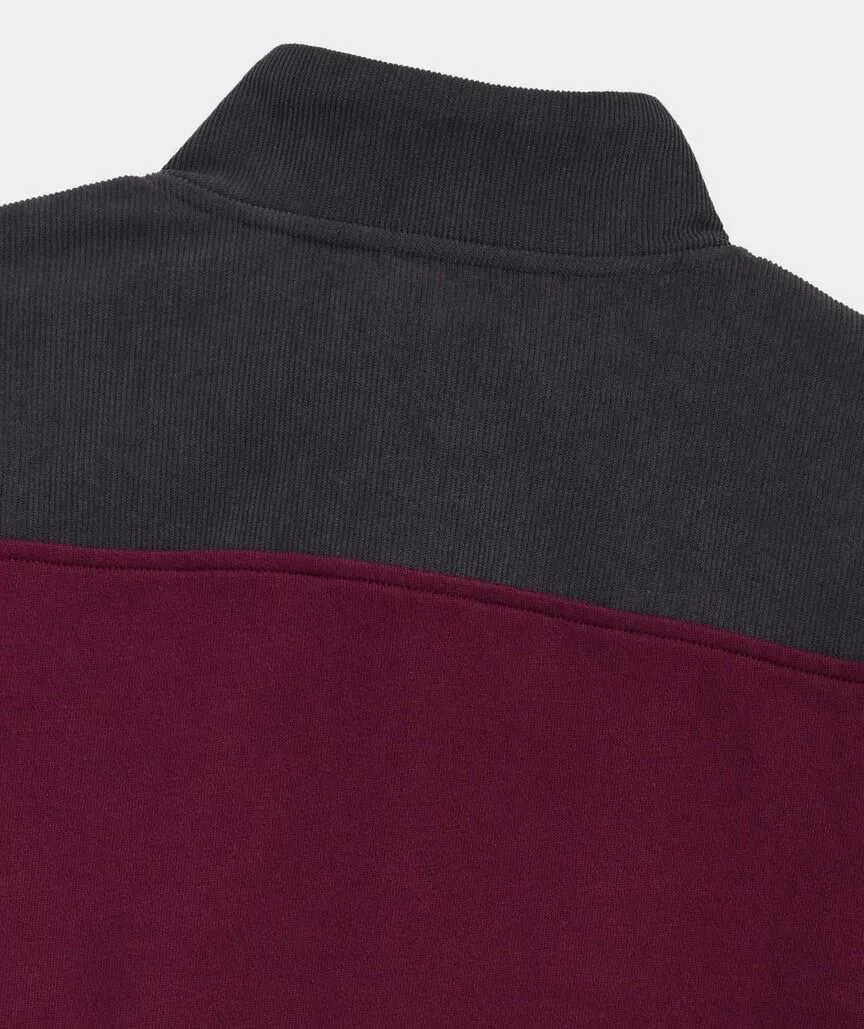 Vineyard Vines Corduroy Shoulder Professor Shep Shirt - Crimson