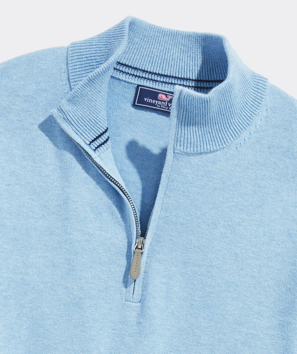 Vineyard Vines Men's Boathouse Quarter-Zip Sweater - Jake Blue