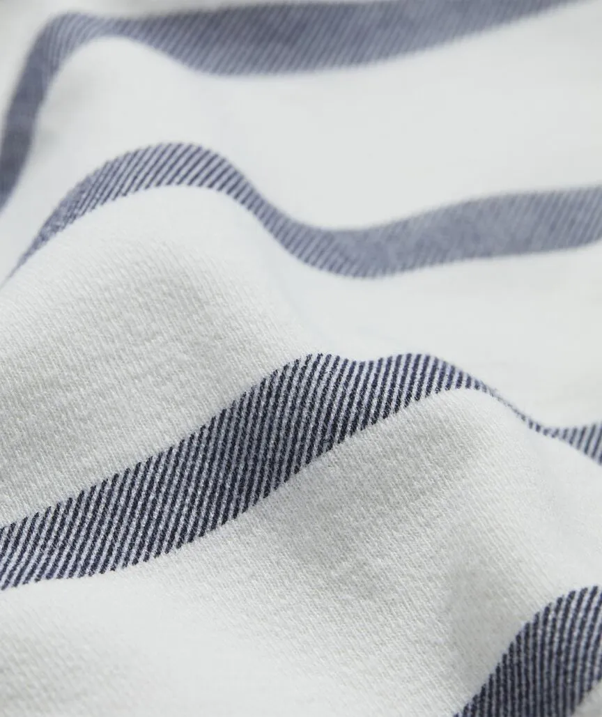 Vineyard Vines Men's Breton Stripe Saltwater Quarter-Zip -  Nautical Navy