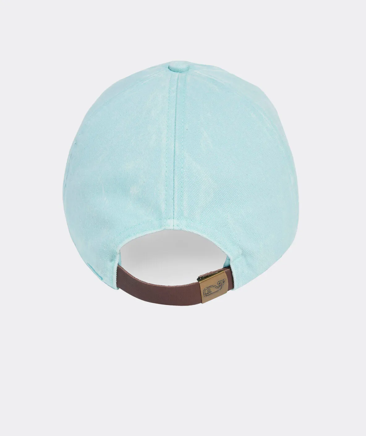 Vineyard Vines Men's Island Washed Twill Baseball Hat - Aqua Sky