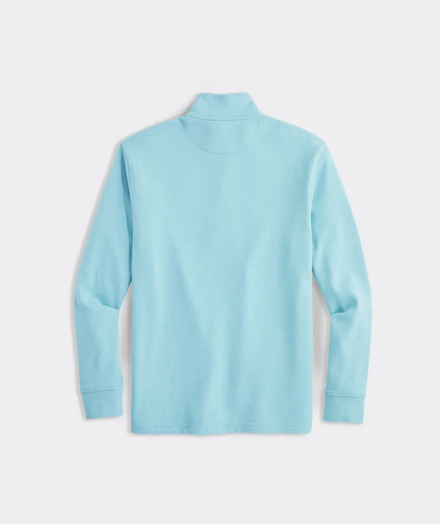 Vineyard Vines Men's Saltwater Quarter-Zip - Mist Blue