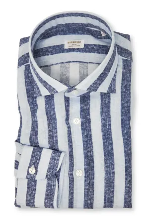 Wide Chalk Stripe Shirt