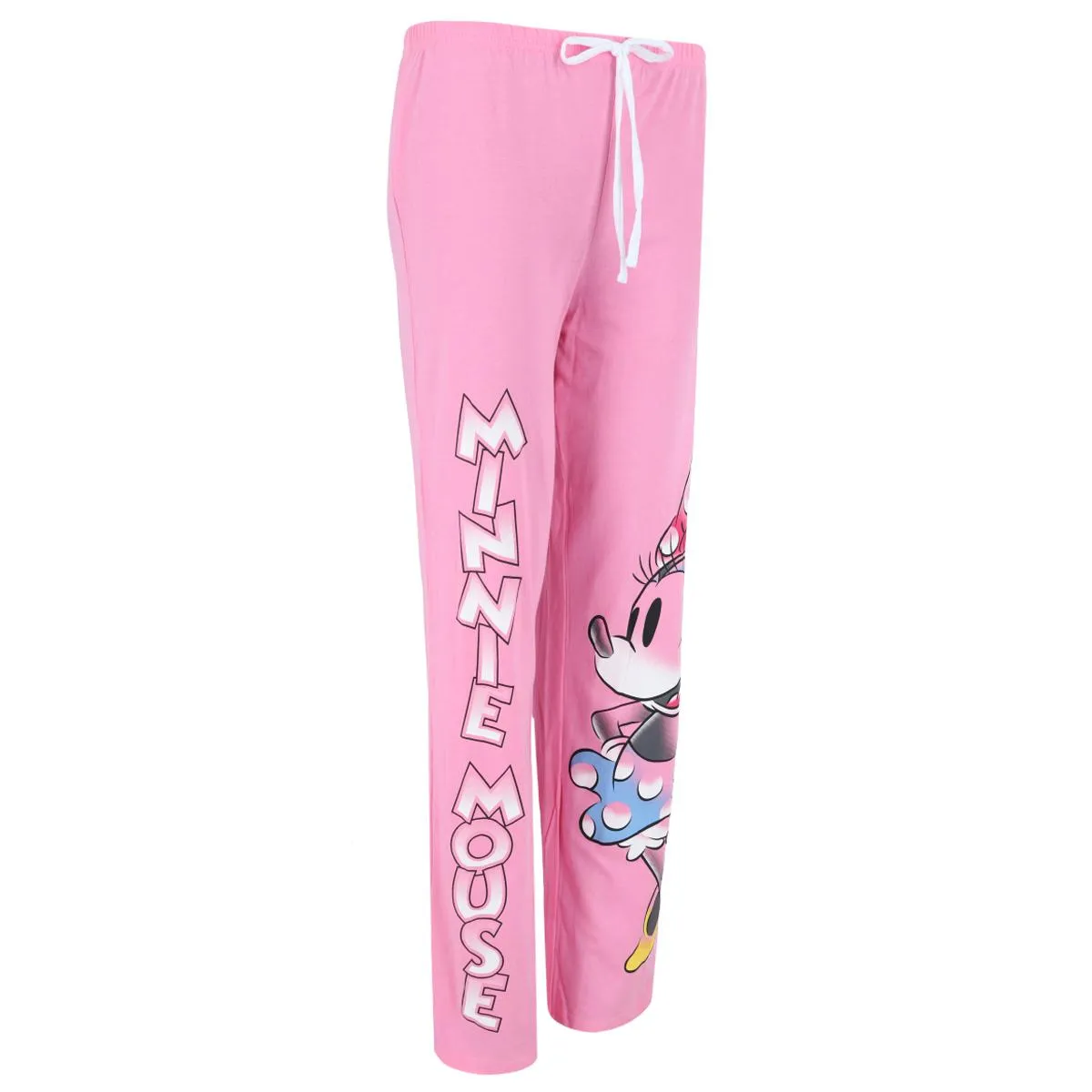Women's Disney Minnie Mouse Open Bottom Lounge Pants